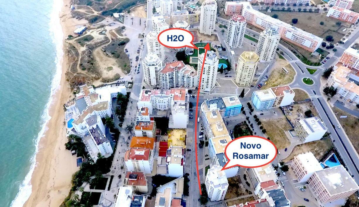 Отель Edificio Novo Rosamar Al Силвеш Экстерьер фото